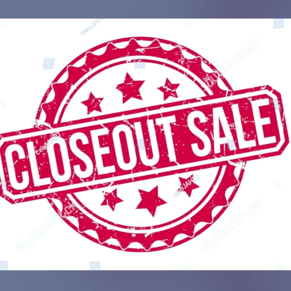 Closing out tons of inventory to make room for new 🤗